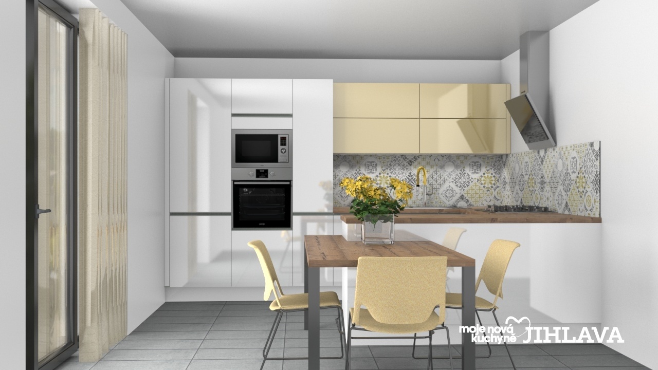 V�ce informac� o v�robku Barva slunce v kombinaci s b�lou a seversk�m smrkem