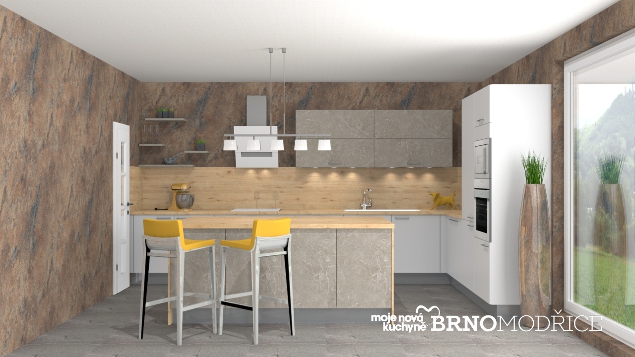 V�ce informac� o v�robku �ed� s betonem a dubem