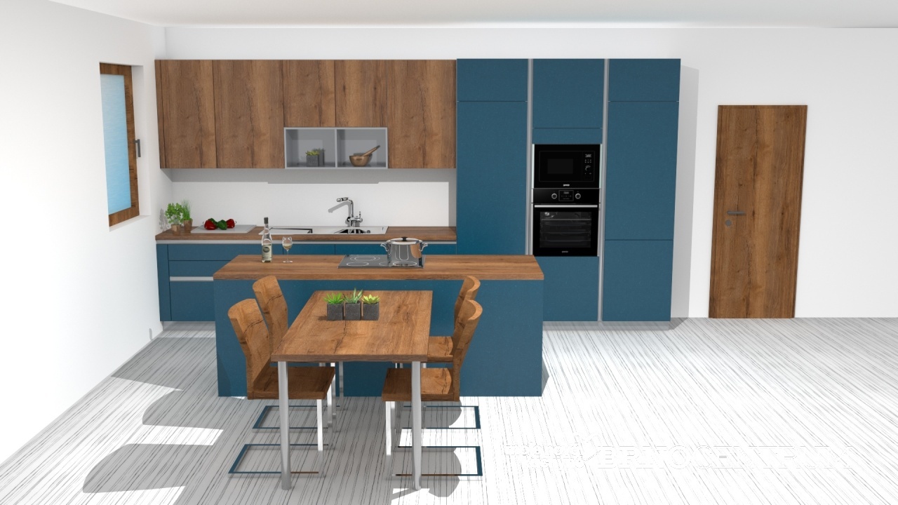 V�ce informac� o v�robku Obiln� ko�ak s hedv�bnou oce�nov� modrou