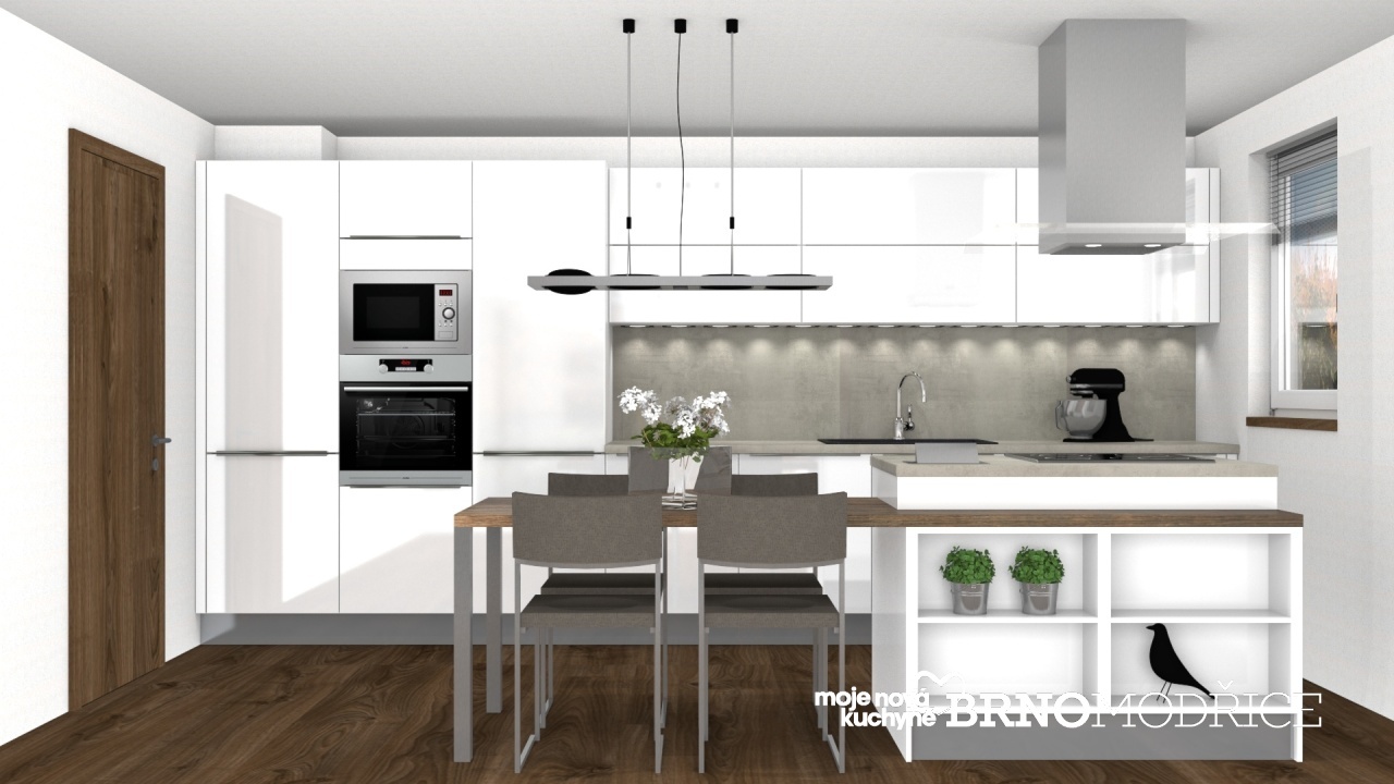 V�ce informac� o v�robku Pol�rn� b�l� s d�evodekorem O�ech Antik