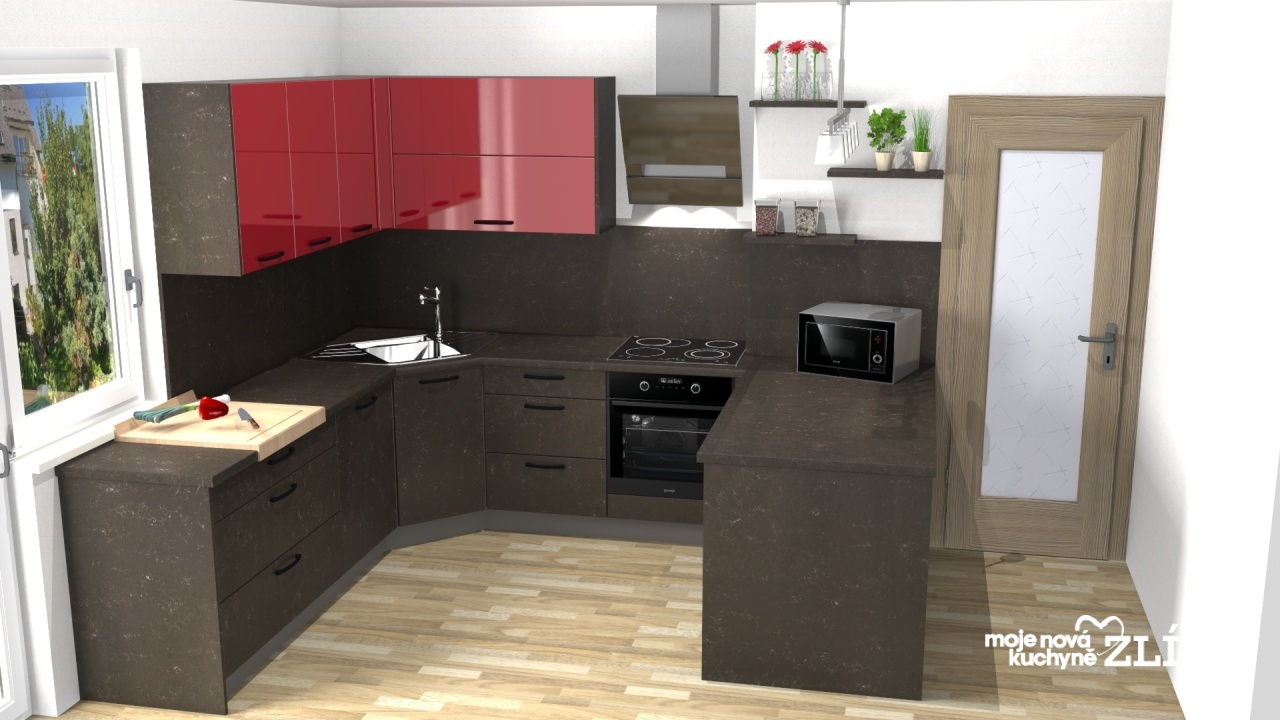 V�ce informac� o v�robku �erven� ve vysok�m lesku s hn�dou