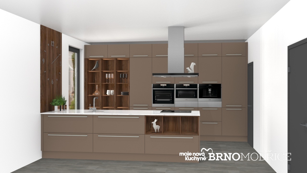 V�ce informac� o v�robku Ob�� luxusn� kuchyn� s ob�vac� ��st� a j�deln�m koutem