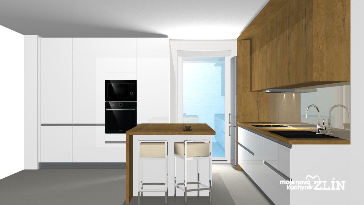 V�ce informac� o v�robku Modern� Linea Piantra v b�l� s divok�m dubem