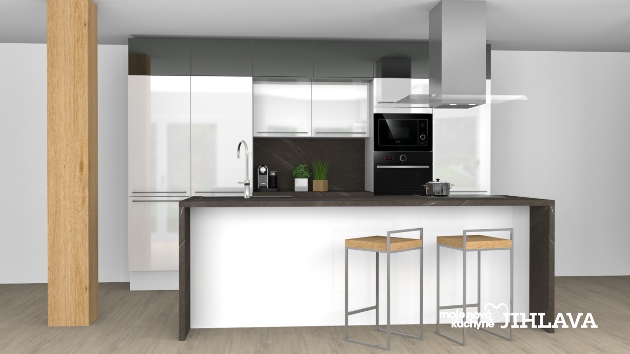 V�ce informac� o v�robku Leskl� b�l� s �ernou