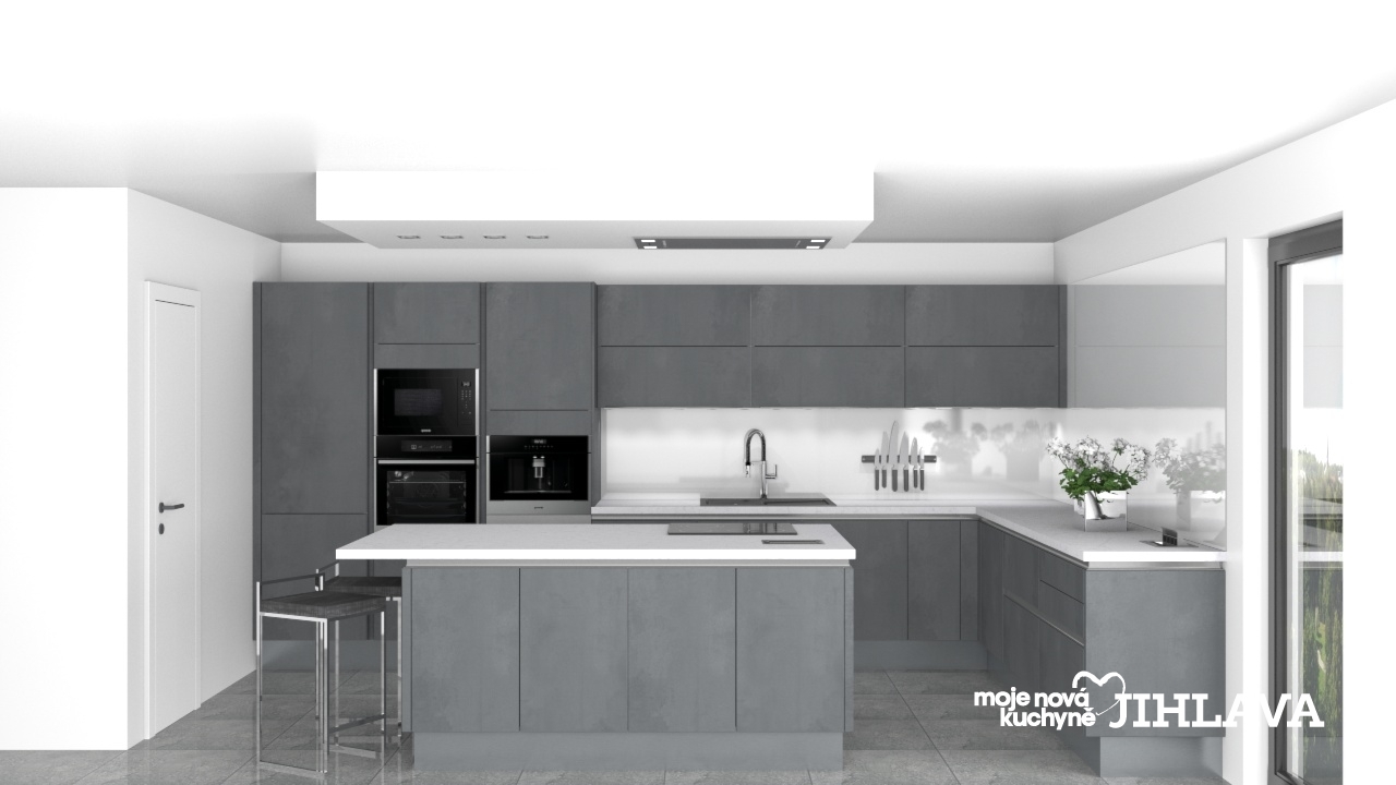 V�ce informac� o v�robku Vzdu�n� kuchyn� s odsava�em par v podhledu stropu