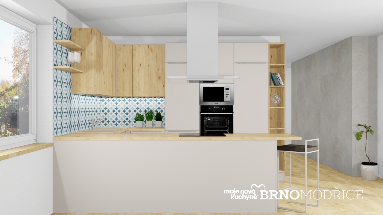 V�ce informac� o v�robku P�skov� odst�ny s v�razn�m dekorem na z�dov�m obkladu
