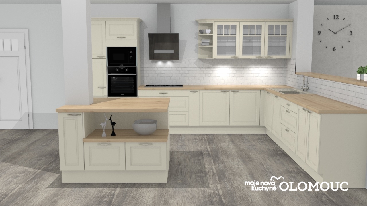 V�ce informac� o v�robku Rustik�ln� kuchyn� v barv� hedv�b�