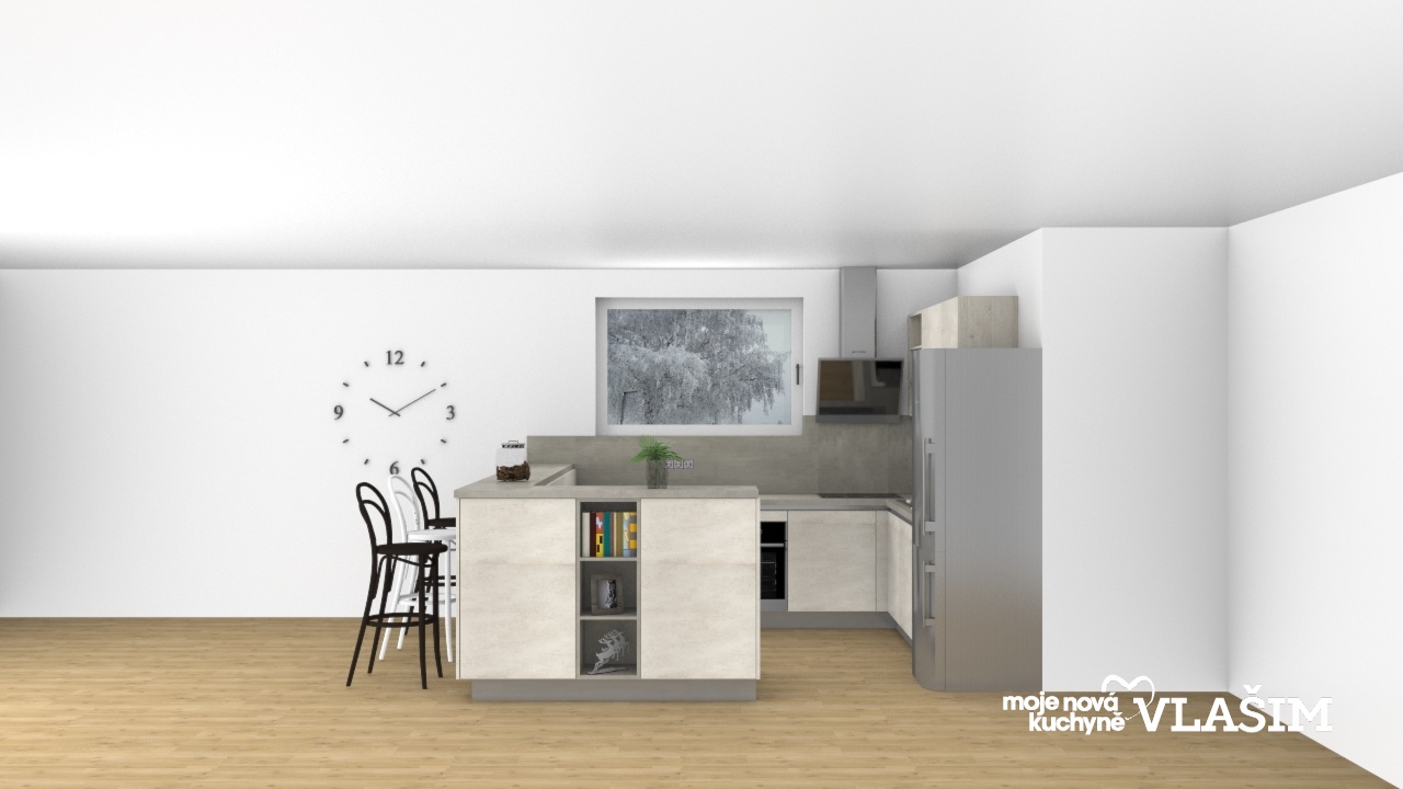 V�ce informac� o v�robku Modern� kombinace �ed�ho a b�l�ho betonu