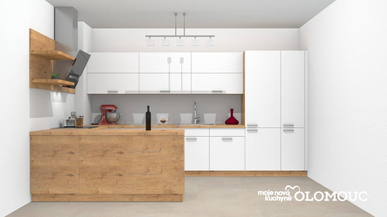 V�ce informac� o v�robku Matn� b�l� v kombinaci s dubem antik