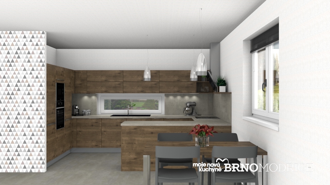 V�ce informac� o v�robku Modern� kuchyn� v lan��ov�m dubu