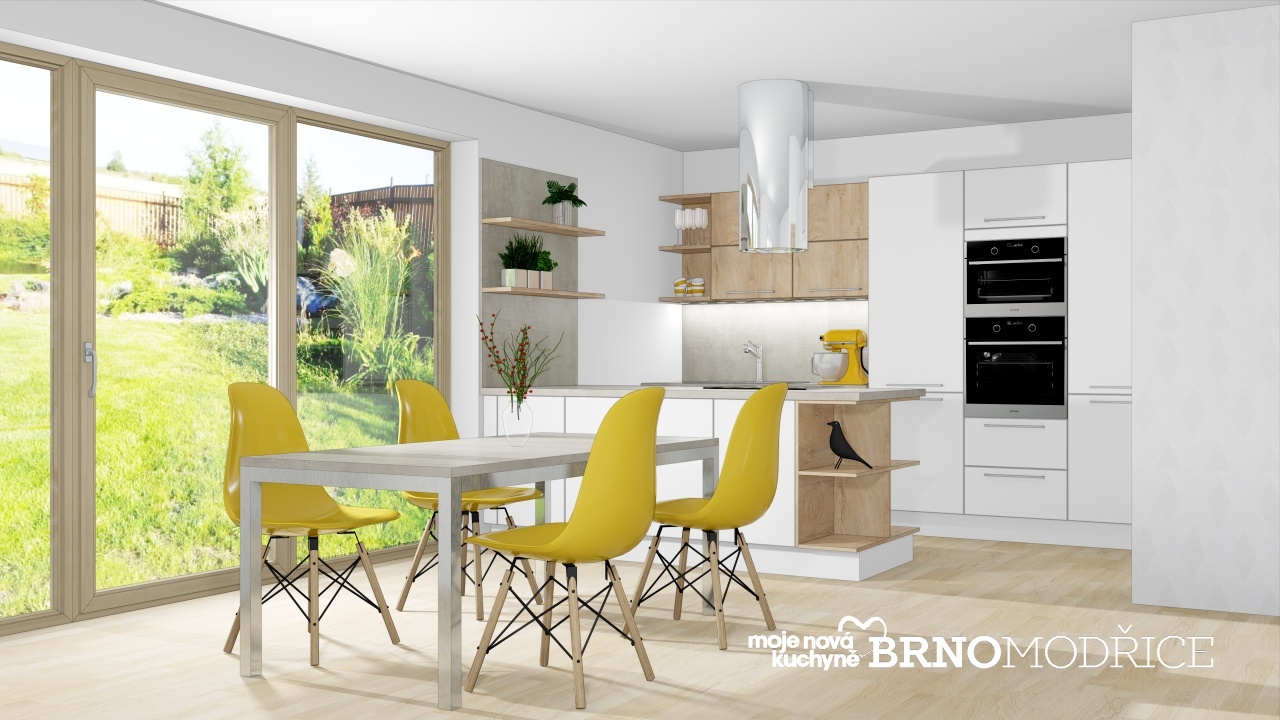 V�ce informac� o v�robku Nad�asov� kombinace b�l�, �ed� a sv�tl� d�evodekor