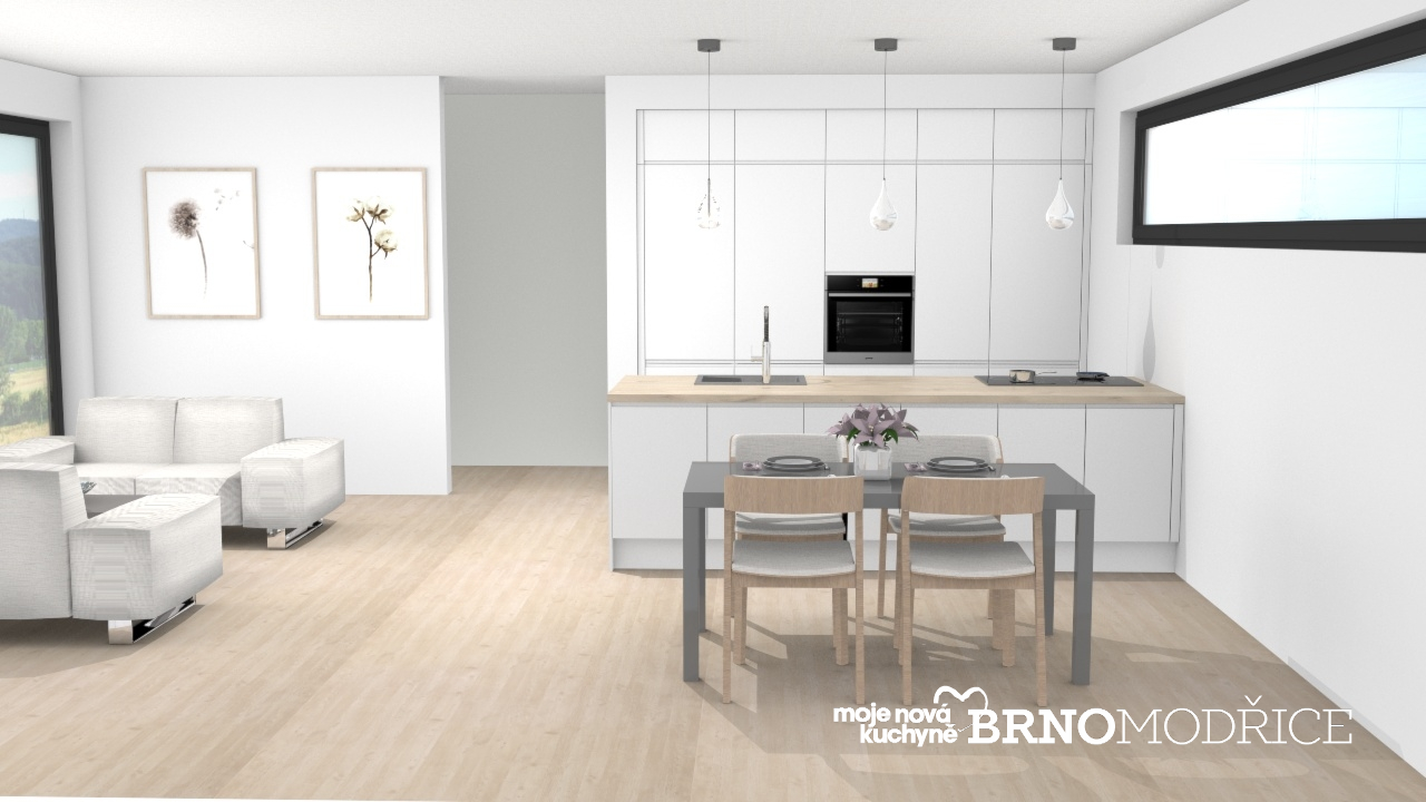 V�ce informac� o v�robku Kuchyn� s hlubok�m pracovn�m  ostr�vkem