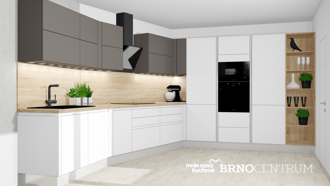 V�ce informac� o v�robku Kuchyn� se dv�ma z�ludn�mi �hly