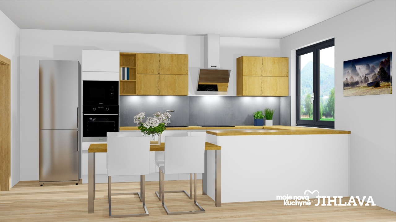 V�ce informac� o v�robku Obl�ben� kombinace b�l� s divok�m dubem