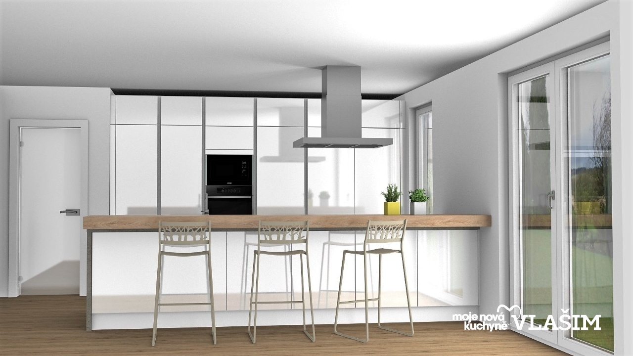 V�ce informac� o v�robku Obl�ben� kombinace b�l� s betonem a d�ev�n�mi prvky