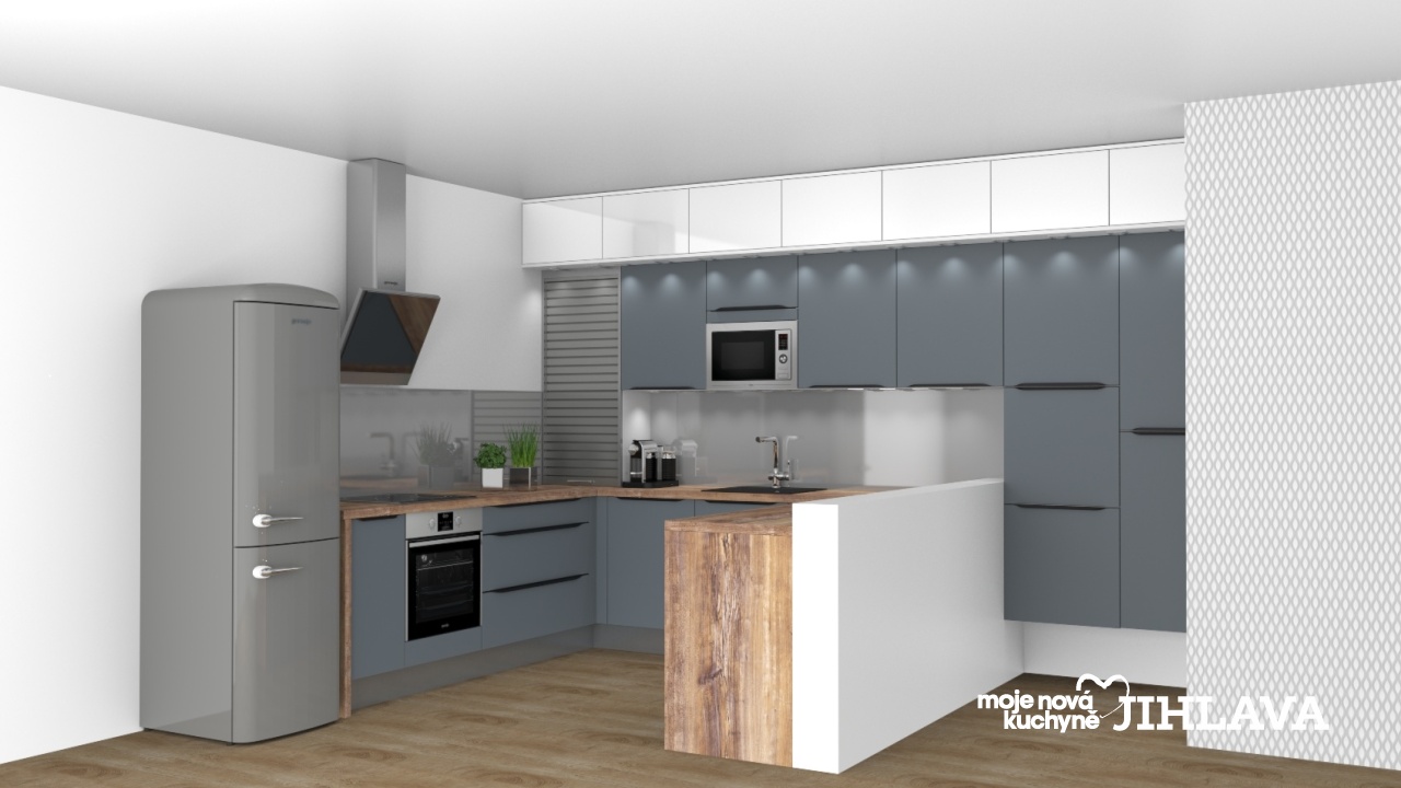 V�ce informac� o v�robku Modern� a z�rove� industri�ln� kuchyn� v �edob�l�