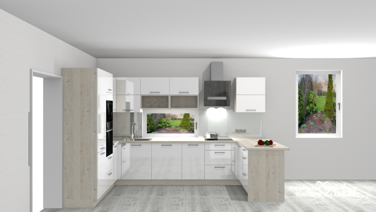 V�ce informac� o v�robku B�l� Laila se zaoblen�mi hranami