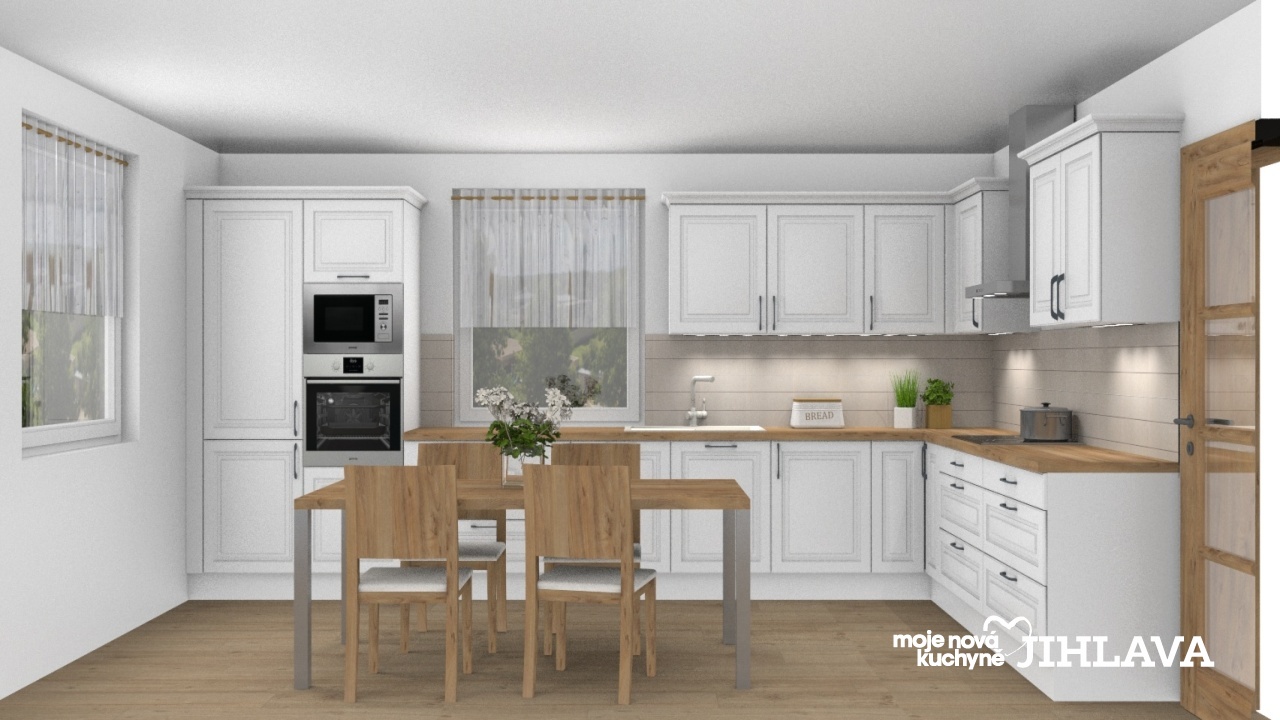 V�ce informac� o v�robku Prostorn� rustik�ln� kuchyn� do L